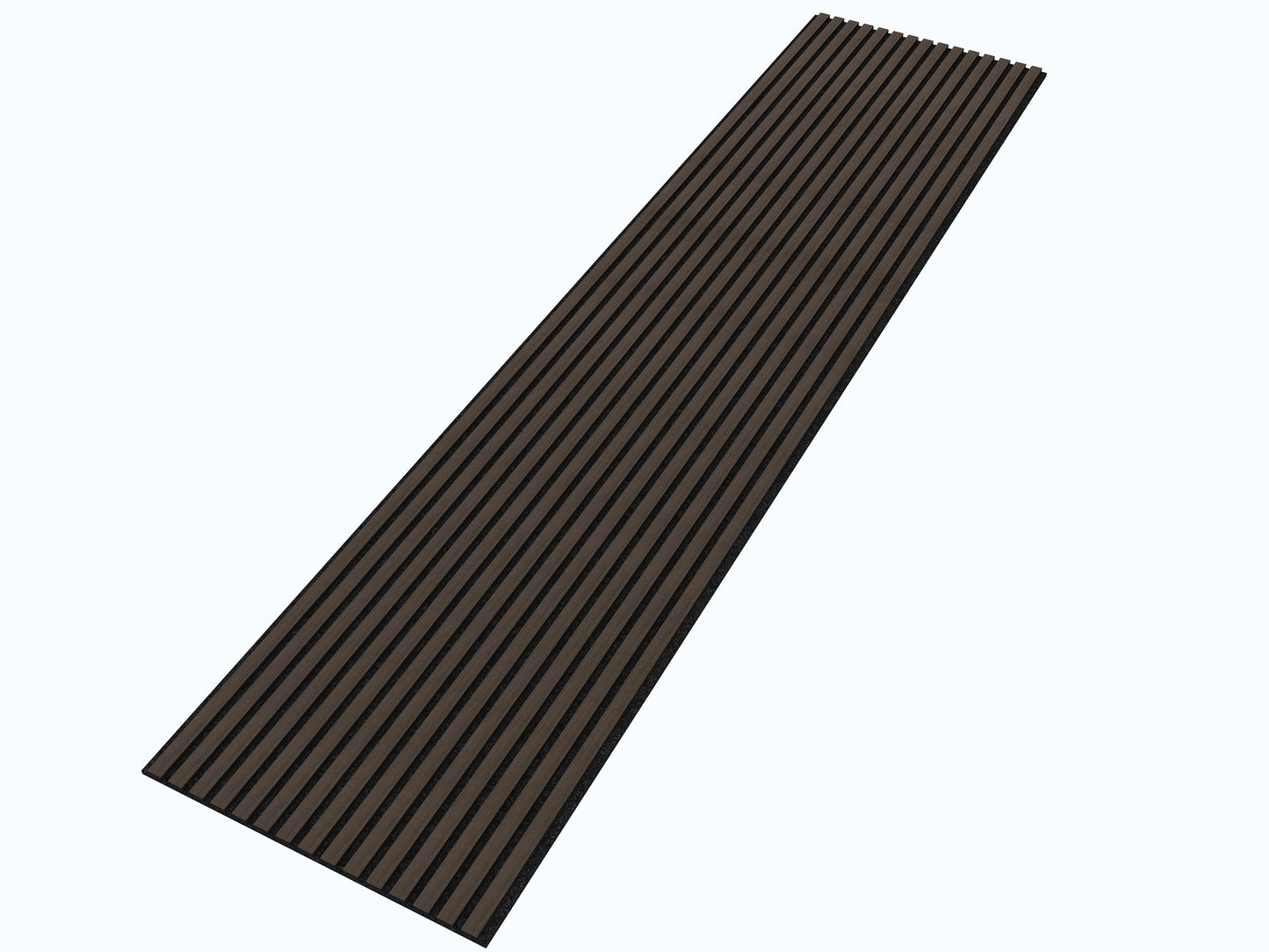 Chocolate Brown Acoustic Panel 2.4m x 0.6m