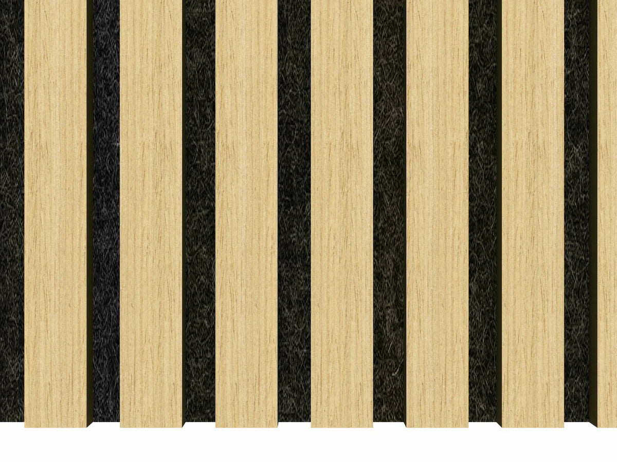 Natural Oak Acoustic Panel 2.4m x 0.6m