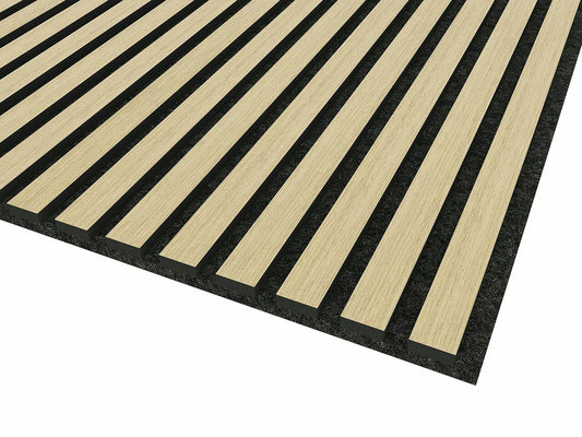 Natural Oak Acoustic Panel 2.4m x 0.6m