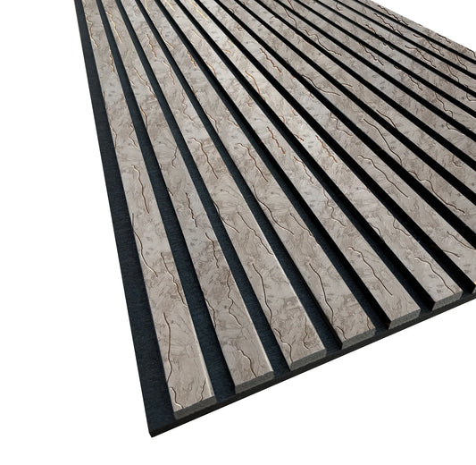 Beige Gold Vein Acoustic Panel 2.4m x 0.6m