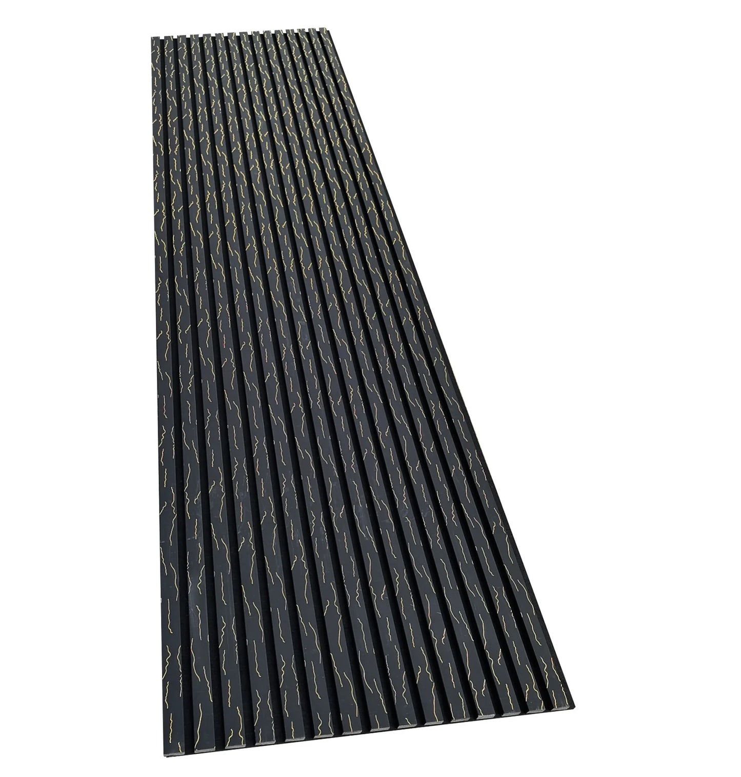 Black Gold Vein Acoustic Panel 2.4m x 0.6m