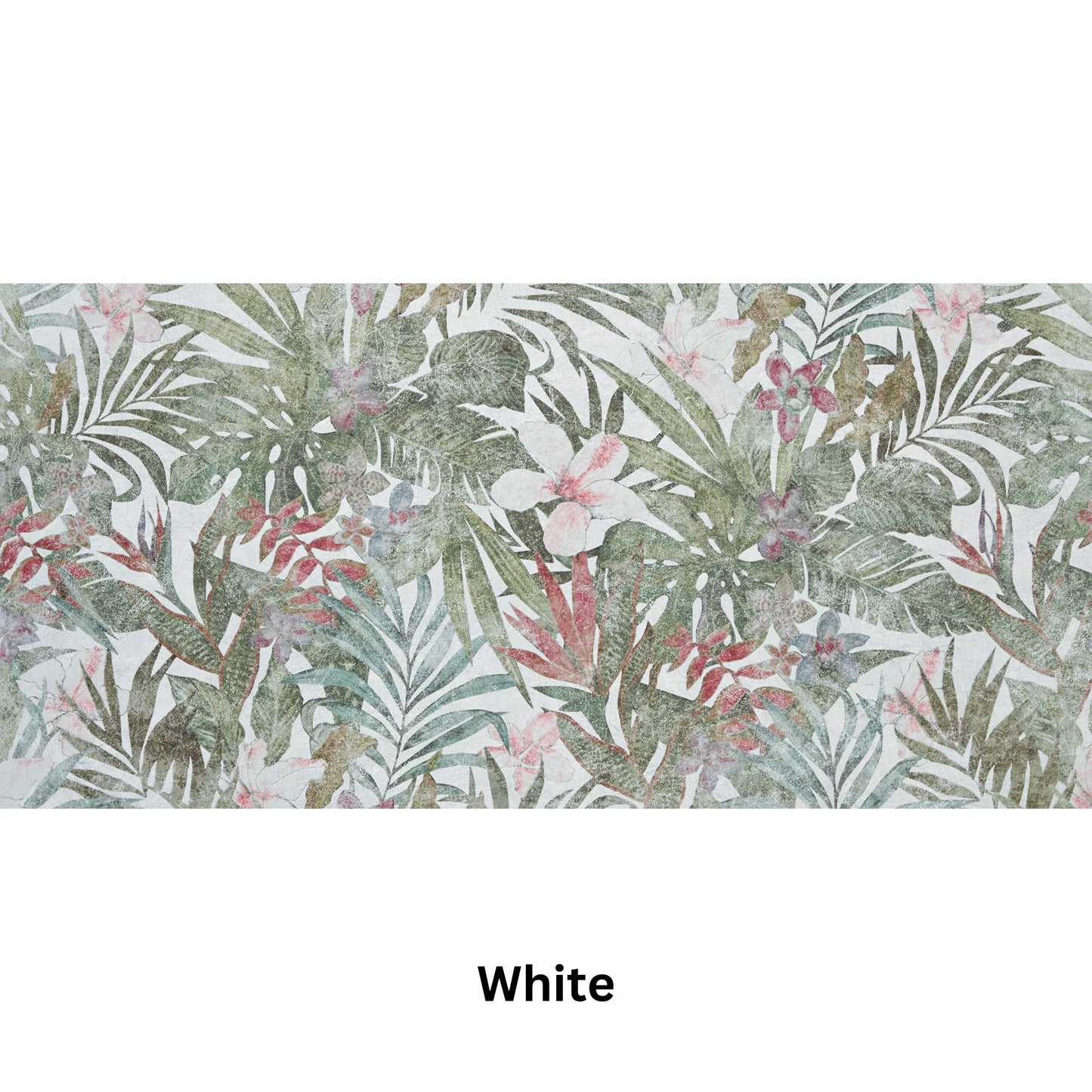 Flowers White Matt 60x120 wall and floor tile πͺπΈ