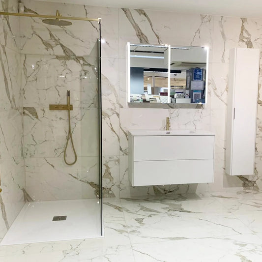 Gold Calacatta 60x120 wall and floor tile