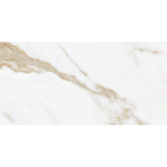 Gold Calacatta 60x120 wall and floor tile