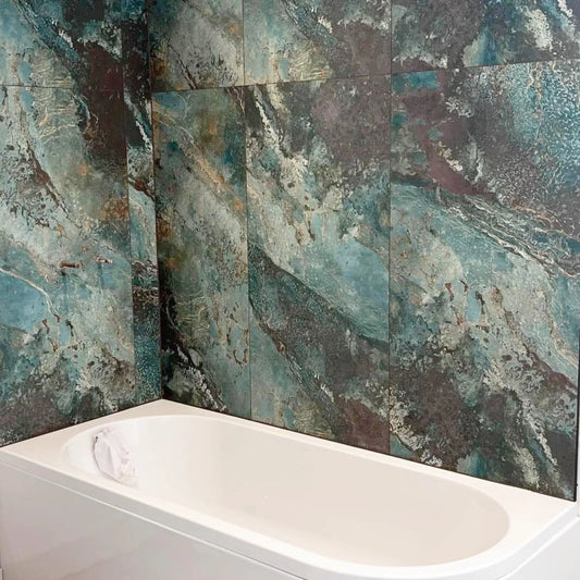 Metallic Blue 60x120 porcelain