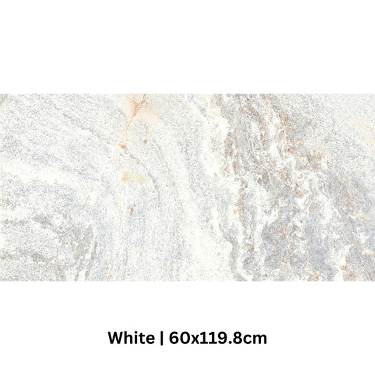 Silver Quartz White 60x120 Matt 🇮🇹