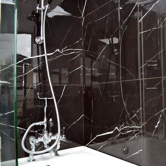 Superb Marquina Polished 60x120 wall and floor tile