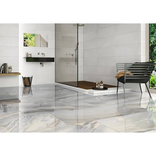 Allure Perla 60cm x 120cm Ultra Gloss Porcelain Wall and Floor Tile 🇪🇸