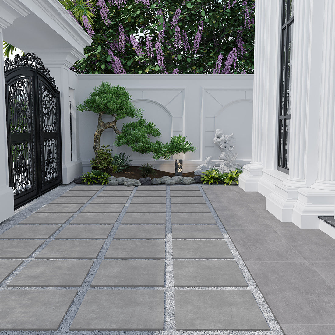 Ark 60x60x2 Silver Matt R11