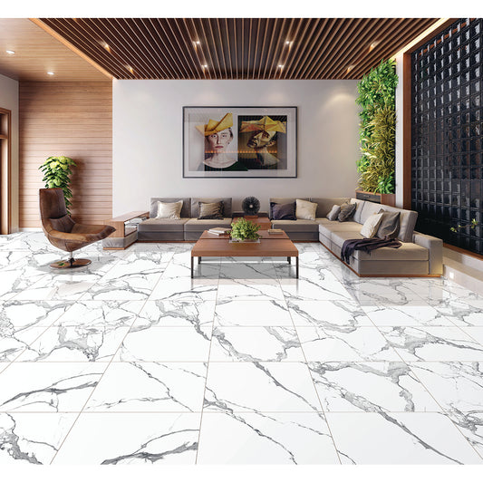 Athens 60x60 Grey Matt Carving