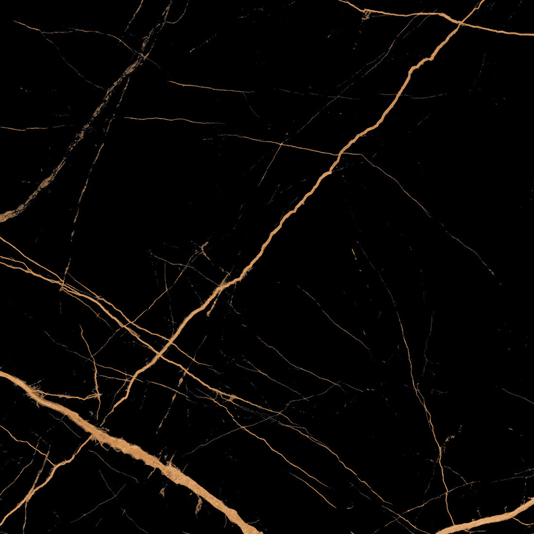 Atlantis Black 60x60 Gold Matt R9