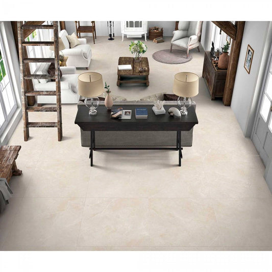 Dinamarca 80x80 Beige Semi Polished