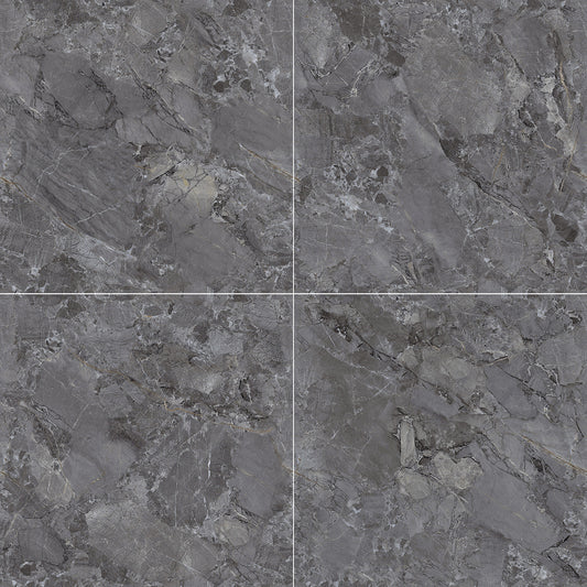 Endless Fonatana 60x60 Nero Matt Carving