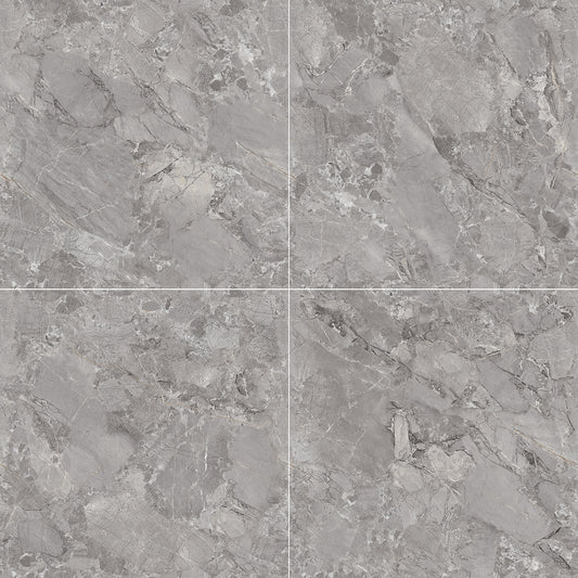 Endless Fonatana 60x60 Silver Matt Carving