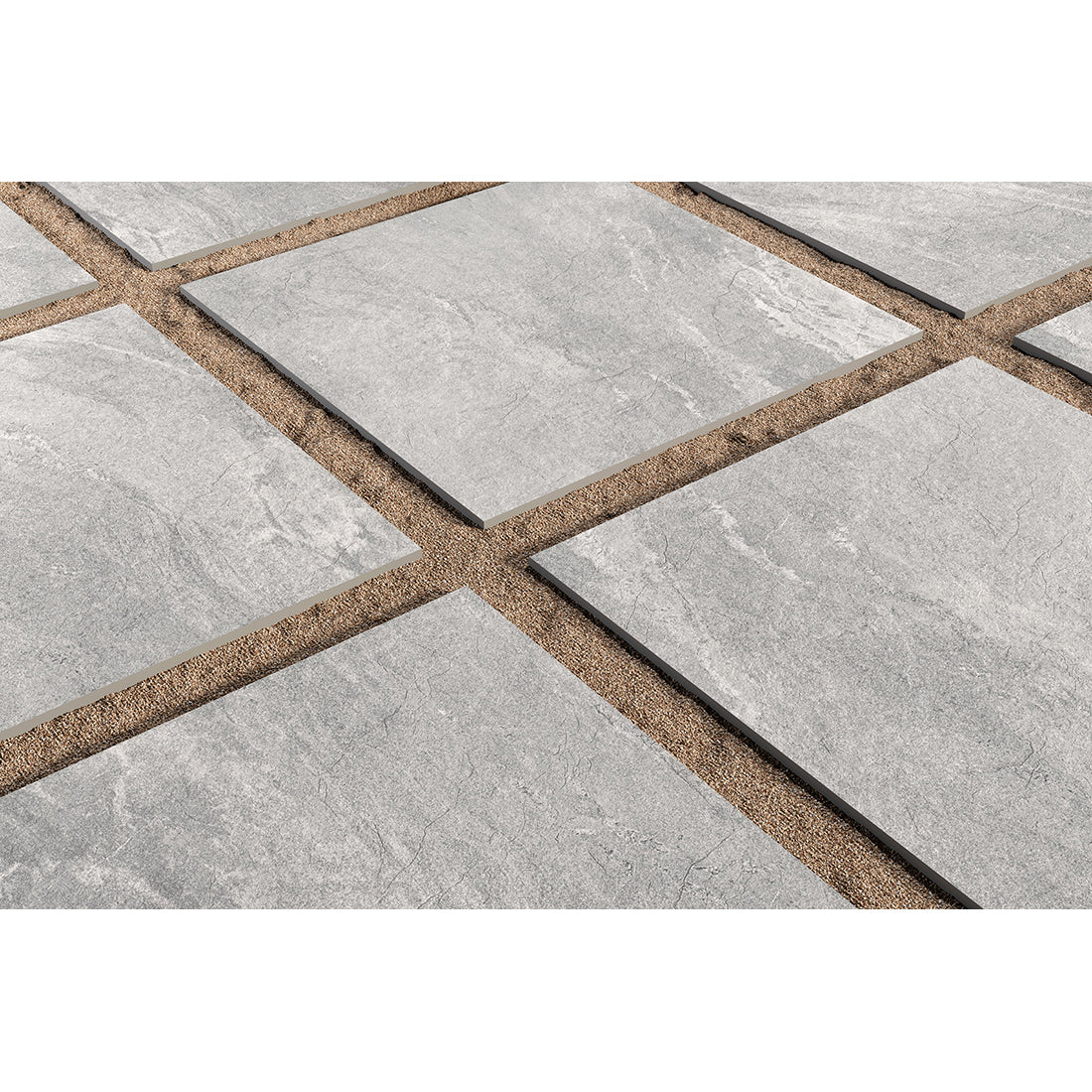 Esprit Rock 60x60x2 Grey Matt R11