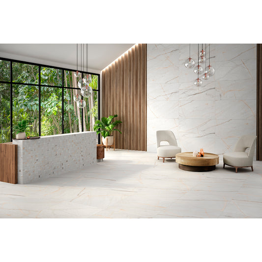 Essenza 60x60 White Matt