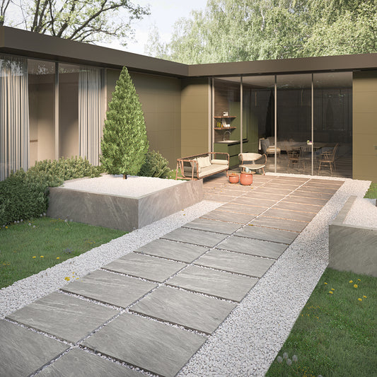 Kandla 60x90x2 Grey Matt R11