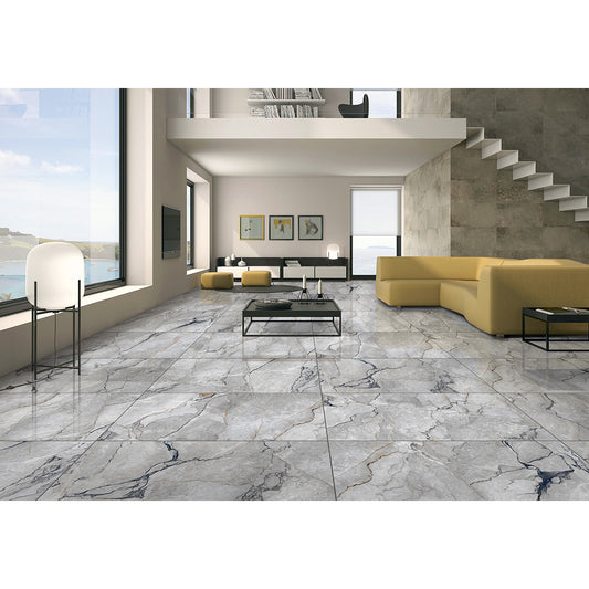 Marmo Silvestre 60x120 Gris Polished