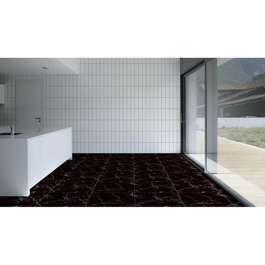 Marquina 60x60 Nero Gloss