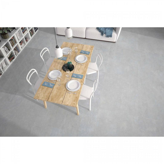Metropoli 80x80 Gris Semi Polished