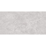 Nexus 60x120 Natural polished porcelain tile in a light neutral tone with soft grey veining
