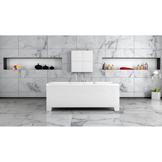 Nover 30x60 Blue Matt Carving