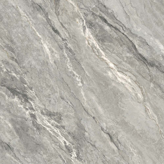 Eros Grey Glazed Porcelain Wall & Floor Tile 1000x1000mm