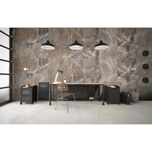 Quantum 60x120 Brown Matt Carving