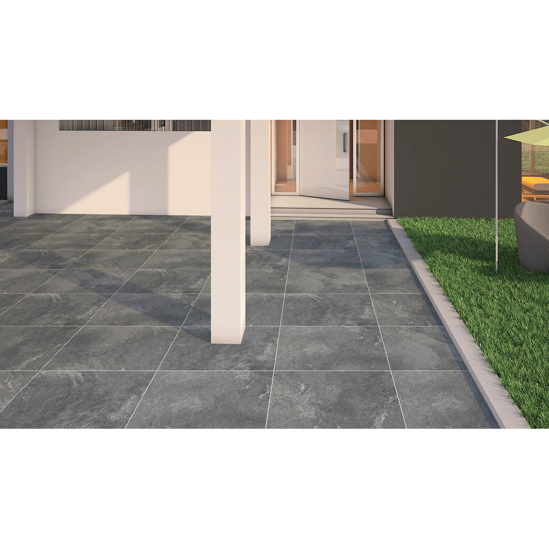 Quartzite Paver 60x90x2 Grey Matt R11