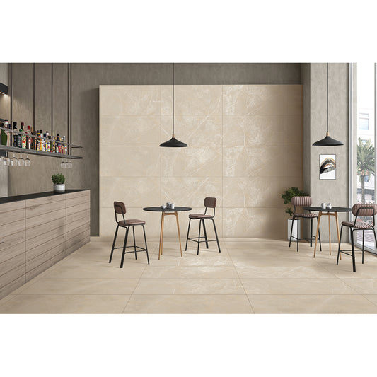 Romero 60x120 Beige Matt Carving