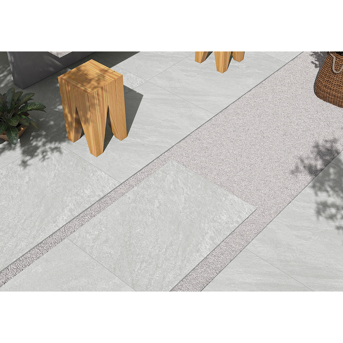 Sandrock 60x90x2 Silver Matt R11