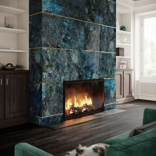 Labradorite Lemurian 60cm x 120cm Ultra Gloss Porcelain Wall and Floor Tile 🇪🇸