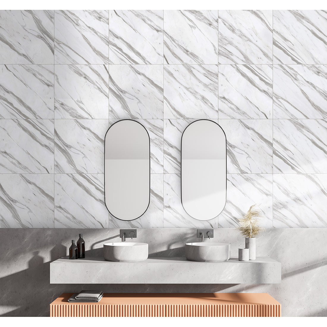 Souple 60x60 White Polished