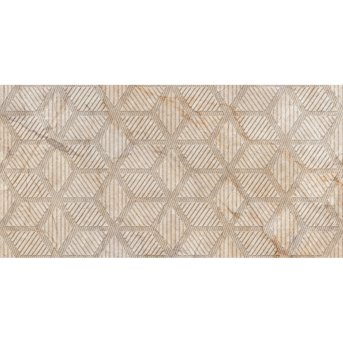 Spring Chevron 30x60 Taupe Gloss