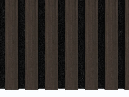 Chocolate Brown Acoustic Panel 2.4m x 0.6m