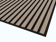 Light Walnut Acoustic Panel 2.4m x 0.6m