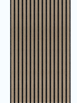 Light Walnut Acoustic Panel 2.4m x 0.6m