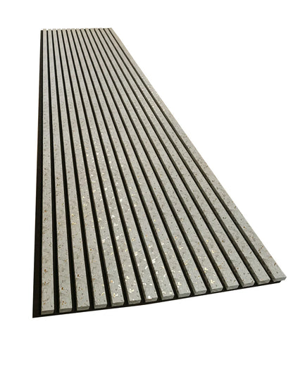 Beige Gold Vein Dot Acoustic Panel 2.4m x 0.6m