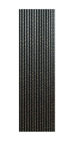 Black Gold Dot Acoustic Panel 2.4m x 0.6m