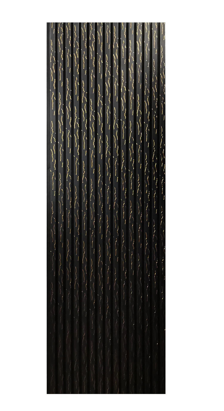 Black Gold Vein Acoustic Panel 2.4m x 0.6m