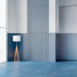 Color Dark lines Blue Matt 60x120 wall and floor tile
