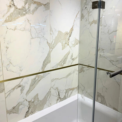 Gold Calacatta 60x120 wall and floor tile