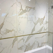 Gold Calacatta 60x120 wall and floor tile