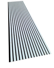 White Gold Marble Acoustic Panel 2.4m x 0.6m