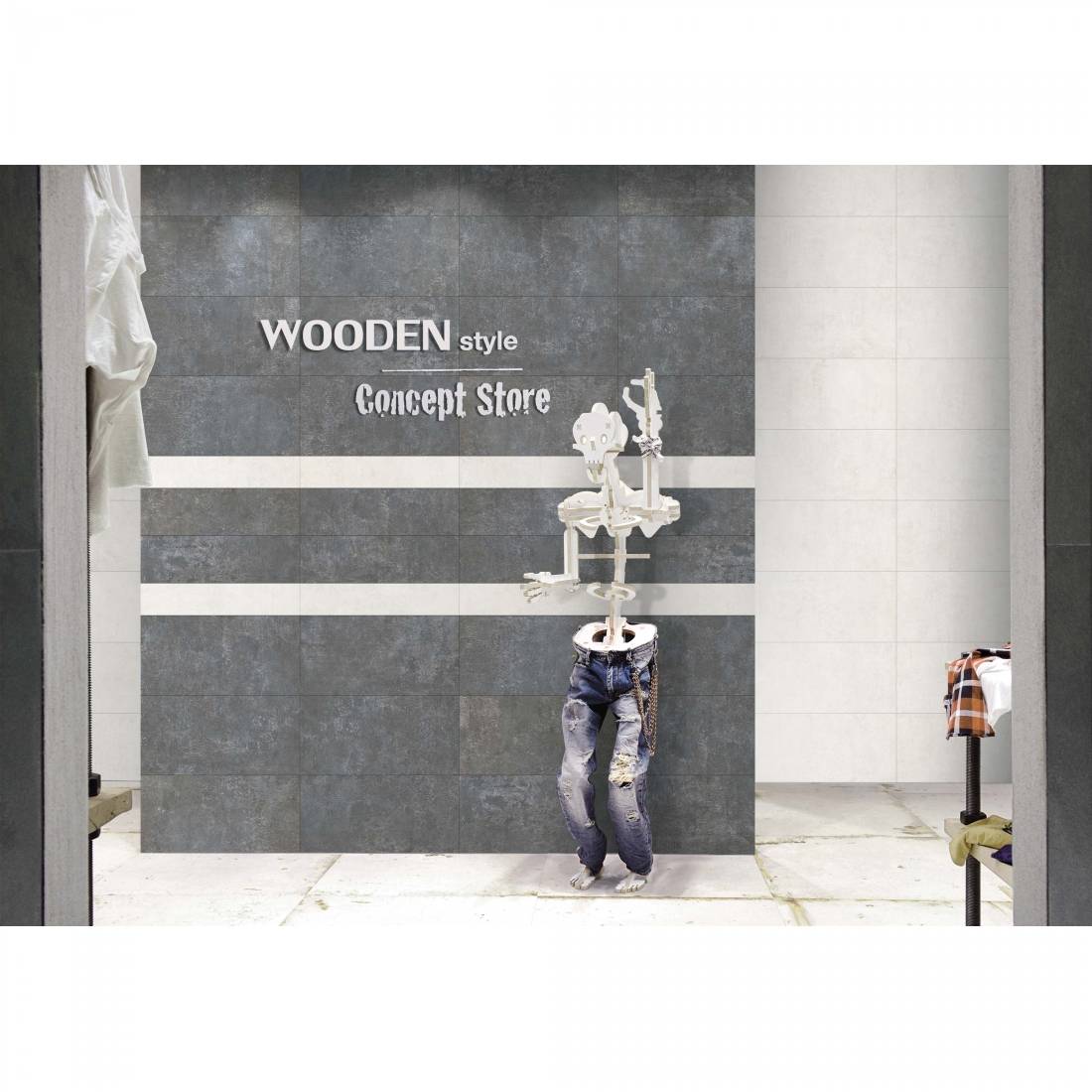 Afyon 30x60 Grey Polished
