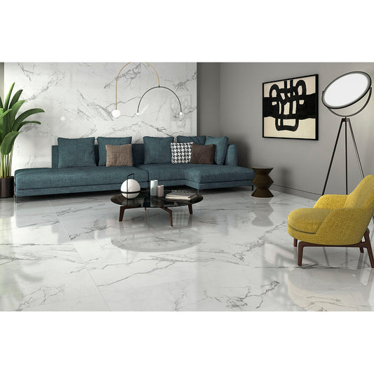 Artico 60x120 White Semi Polished