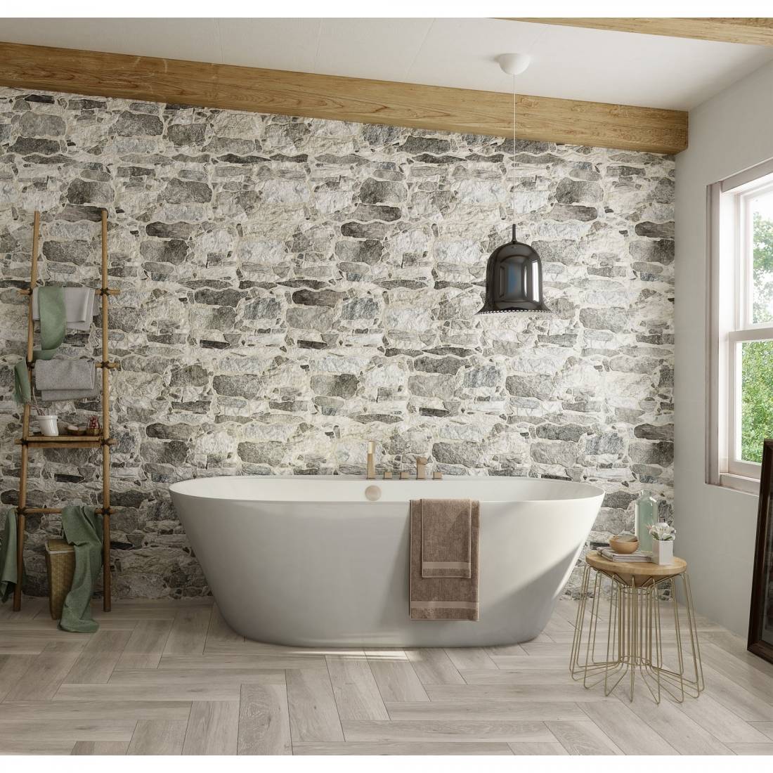 Atelier Wood 15.3x58.9 Taupe Matt