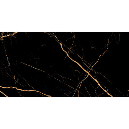 Atlantis Black 60x120 Gold Polished