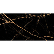 Atlantis Black 60x120 Gold Matt R9