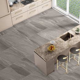 Bellagio 60x60 Grey Matt R10